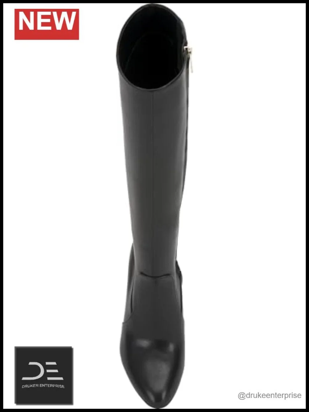 Vince Camuto Women's Gylina Knee High Boots Leather 3.4in Heel